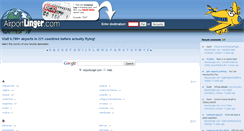 Desktop Screenshot of airportlinger.com